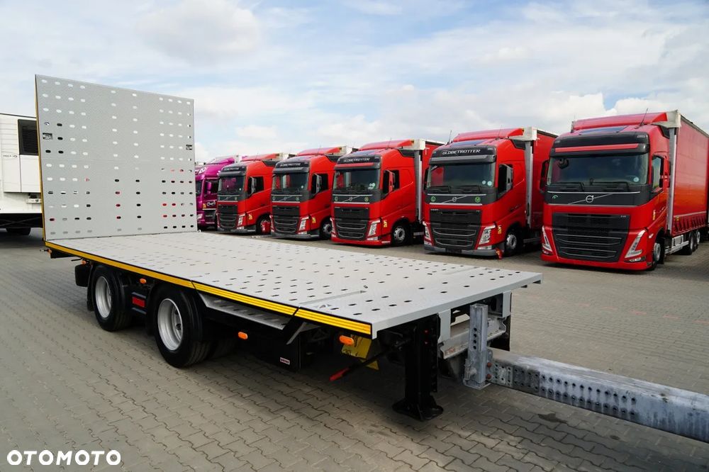 DAF XF 480 / ZESTAW TANDEM LAWETA / 15 ,6 M / SSC / PRZEJAZDOWY / NAJAZDY HYDRAULICZNE / STEROWANIE RADIOWE / WYCIAGARKA / OŚ PODNOSZONA / KLIMA POSTOJOWA - 14