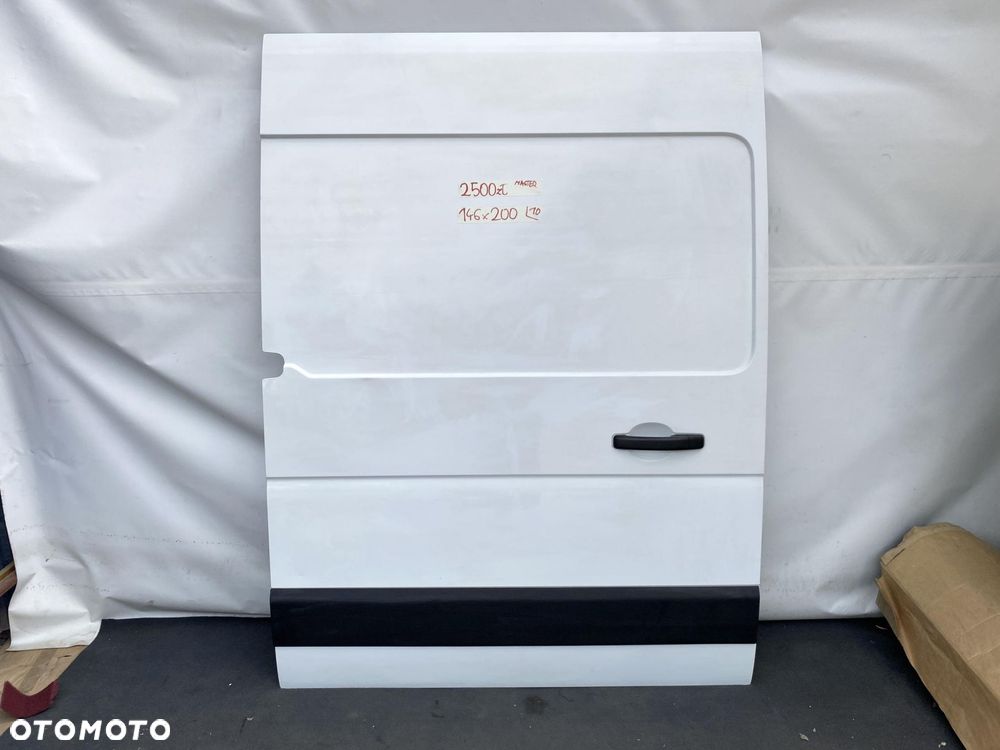 MASTER 3 4 MOVANO B NV400 18- DRZWI SUWANE PRZESUWNE PRAWE BIAŁE - 1