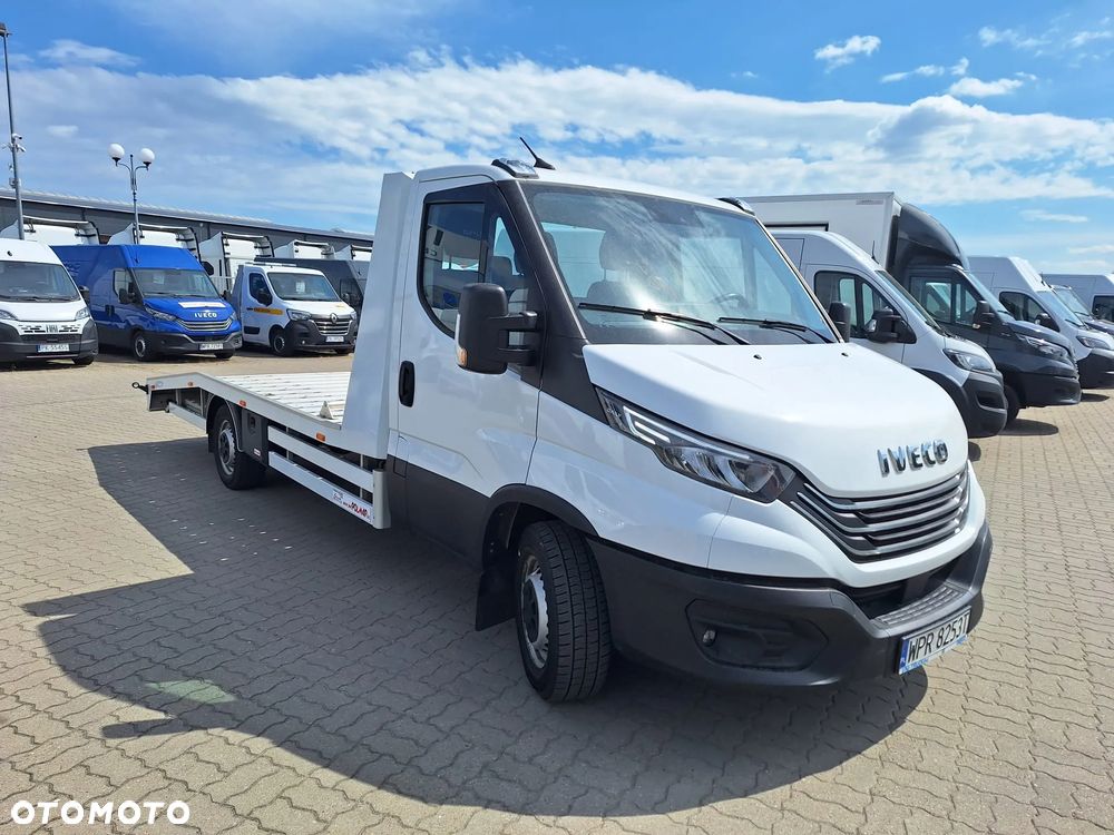 Iveco 35S18 Pomoc Drogowa Najazd Laweta Krajowy Ledy Nawigacja Poduszki Pomocnicze ! - 3