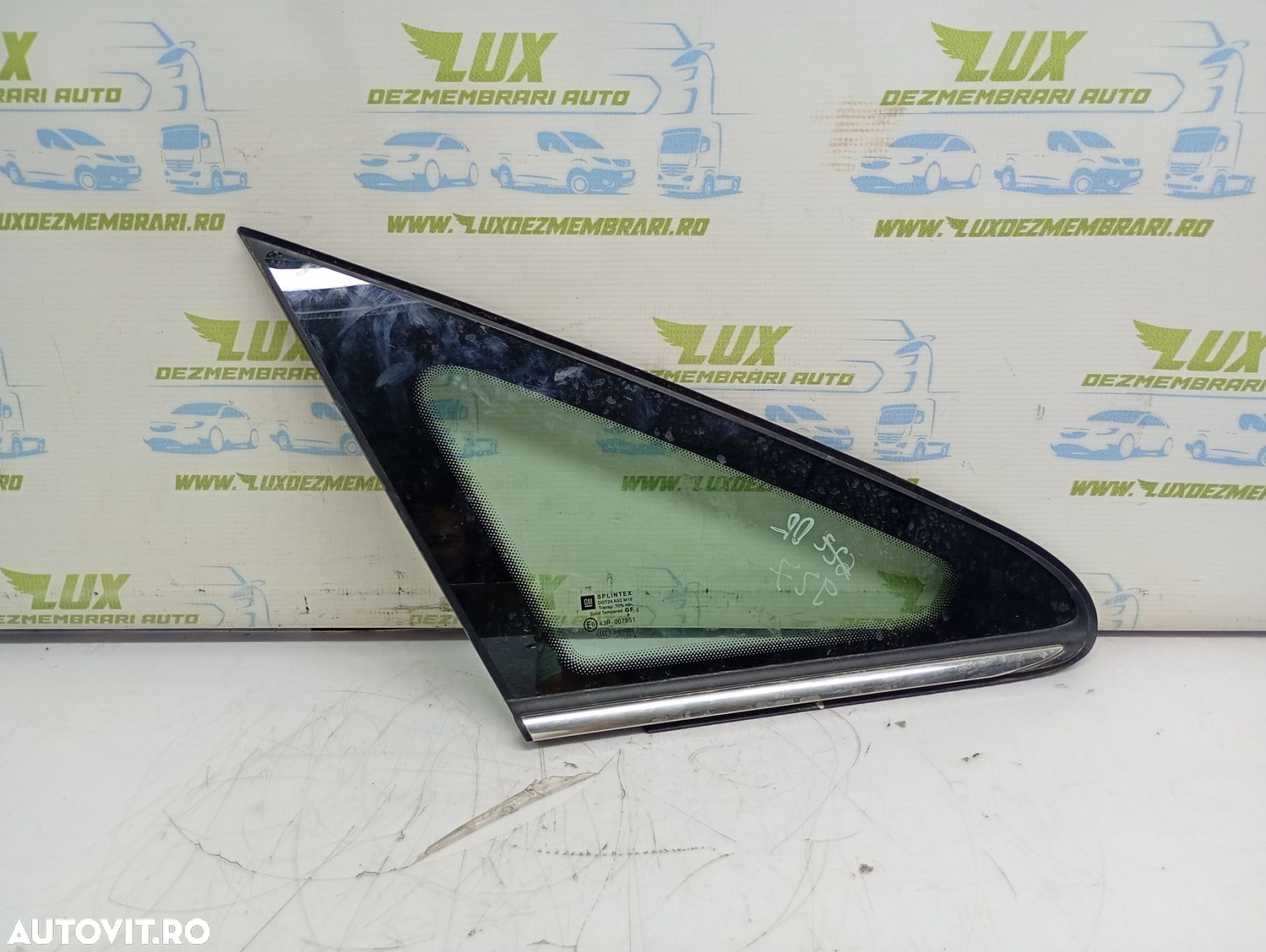 Geam fix dreapta fata 13123923 Opel Zafira B [2005 - 2010] - 1