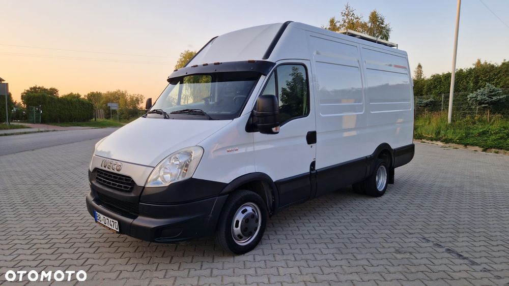 Iveco DAILY 35C13 Klima Elektryka Tempomat Na Bliźniaku Furgon 3os. Hak Serwis - 30