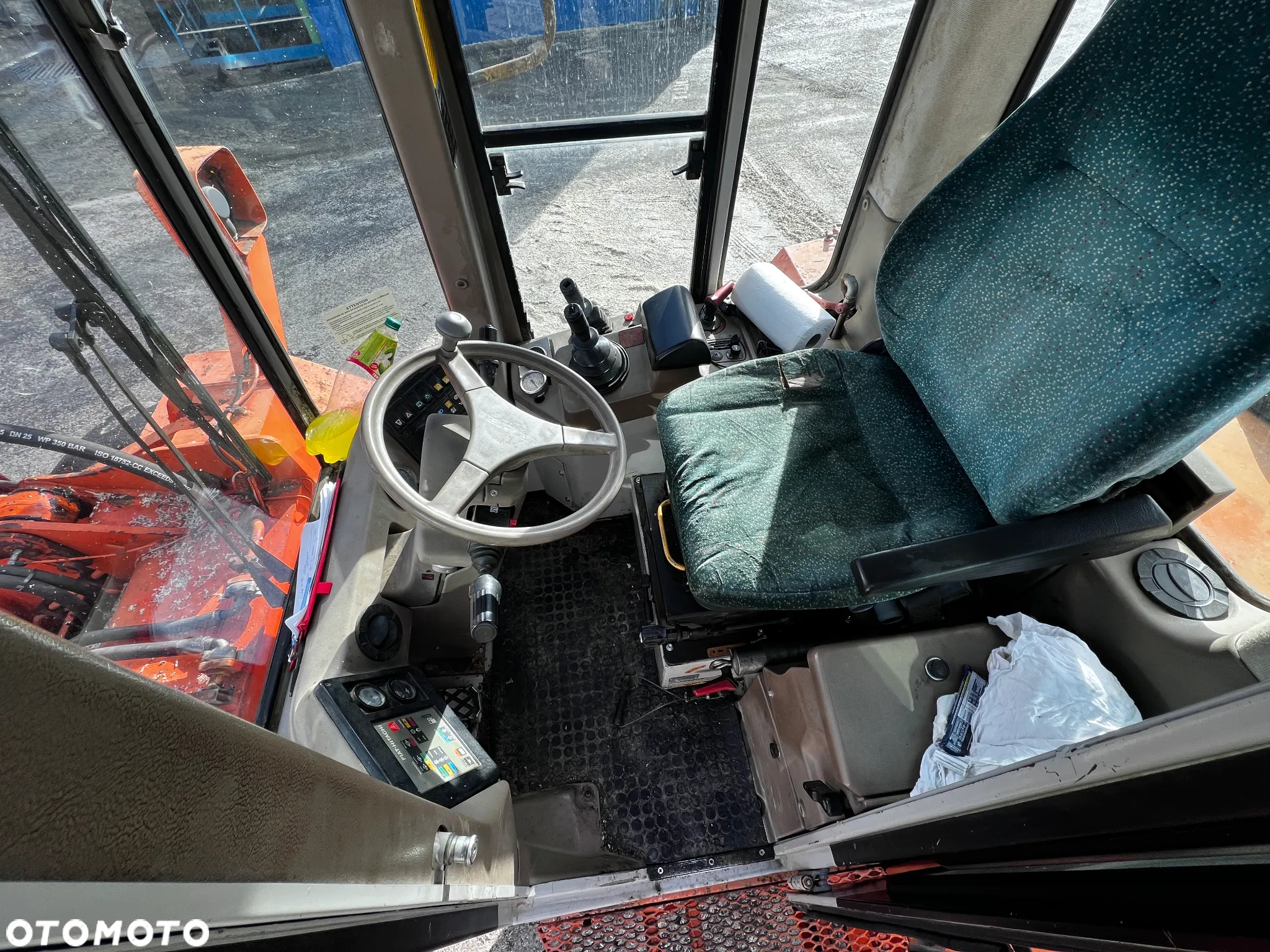 Hitachi ładowarka Fiat FR160 wysoki WYSYP - 10