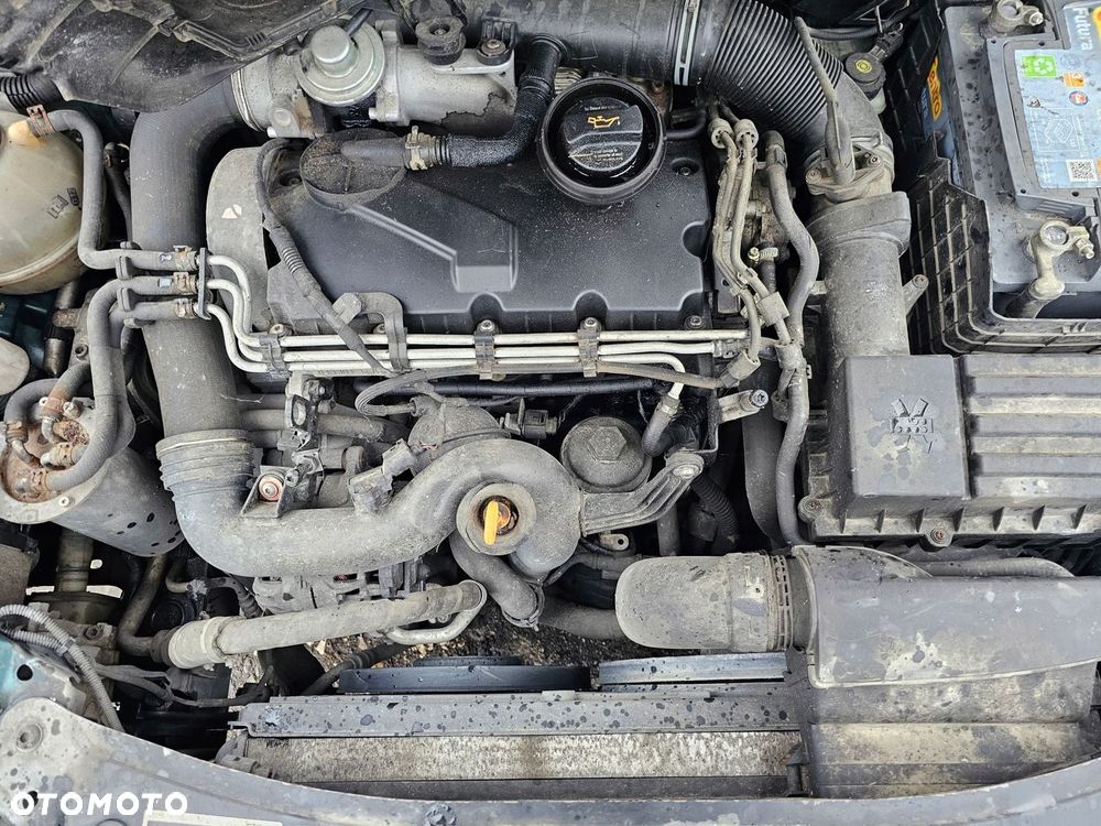 SILNIK PASSAT B6 GOLF V TOURAN OCTAVIA II SKODA TOLEDO 1.9TDI 105KM BXE - 2