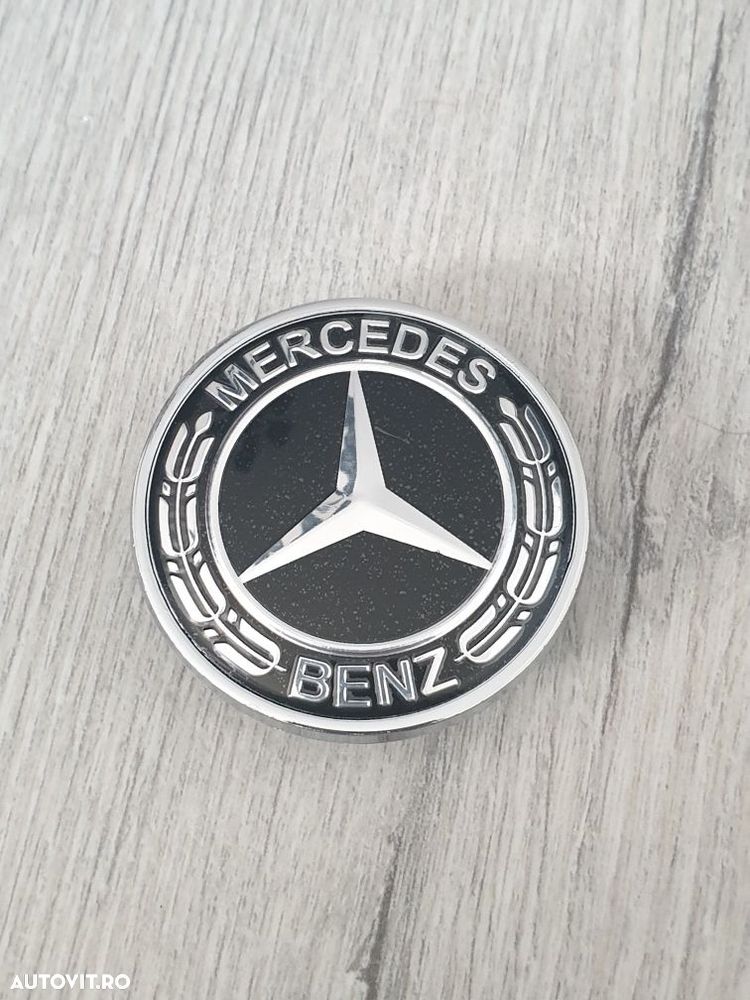 Emblema-Capota-Mercedes-57mm-W124/W140/W163/W202/W203/W204/W210/W211 - 1