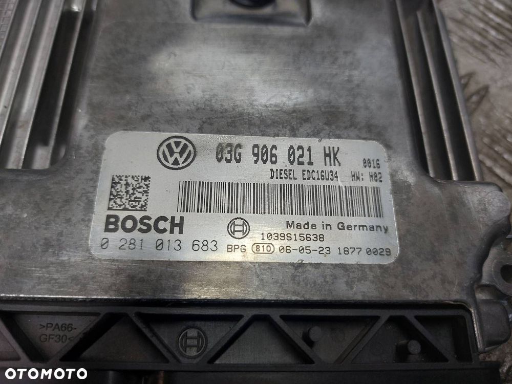 ZESTAW STARTOWY TOURAN I 1.9 TDI 03G906021HK - 2