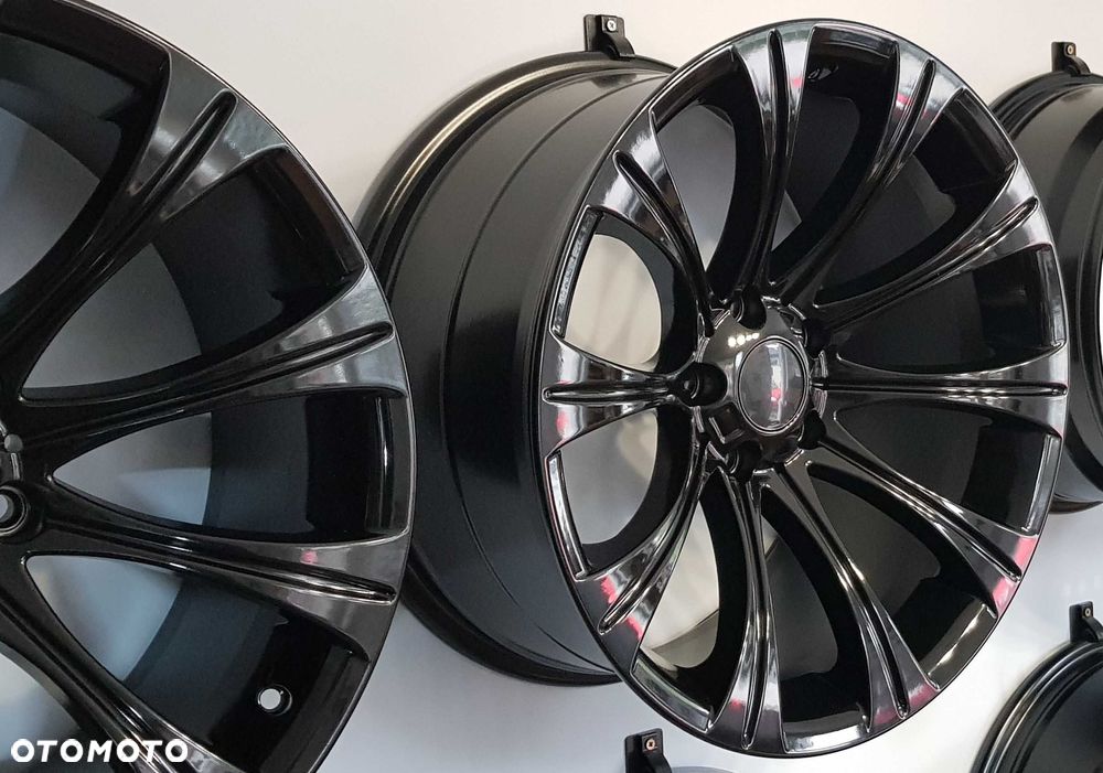 Felgi 18 5X120 8,5/9,5 bmw styling 166 m5 e60 czarne e61 e39 e65 e63 - 4