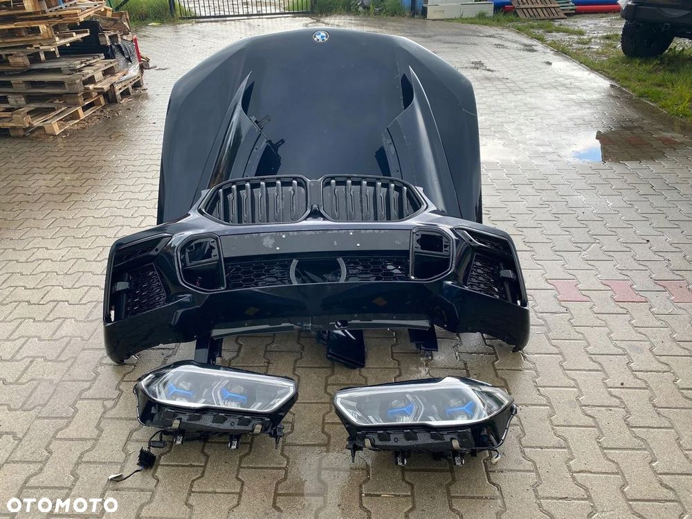 ZDERZAK MASKA LAMPA PAS PRZEDNI BMW X6 G06 M-PAKIET LASER - 1