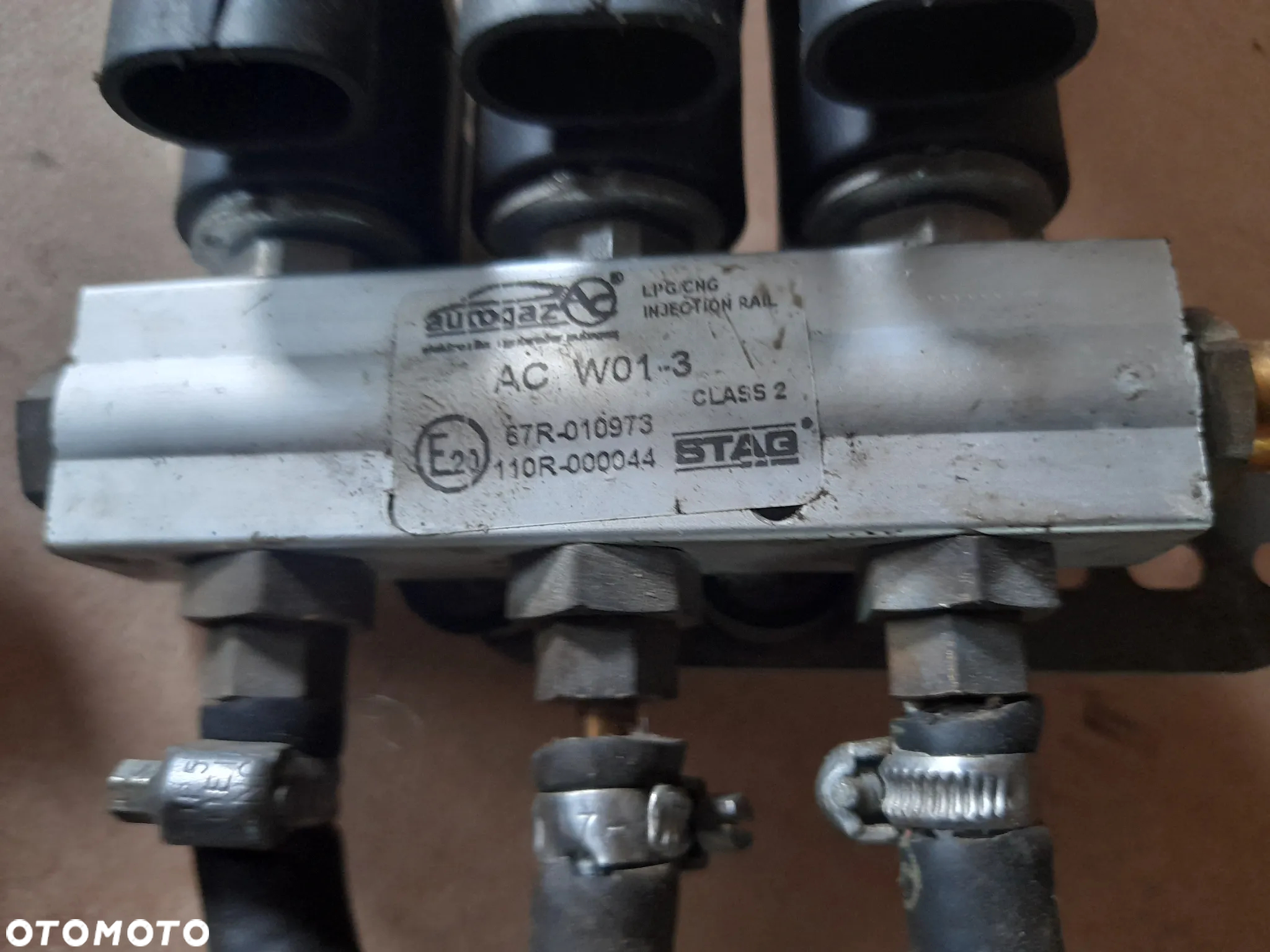 Listwa wtryskowa wtryski instalacja LPG 67R-010973 Parownik reduktor gazu LPG - 3