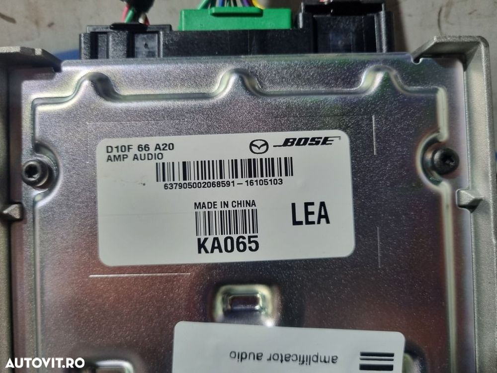 Amplificator audio Mazda CX - 3 2015 - 2018 (1276) D10F66A20 - 2