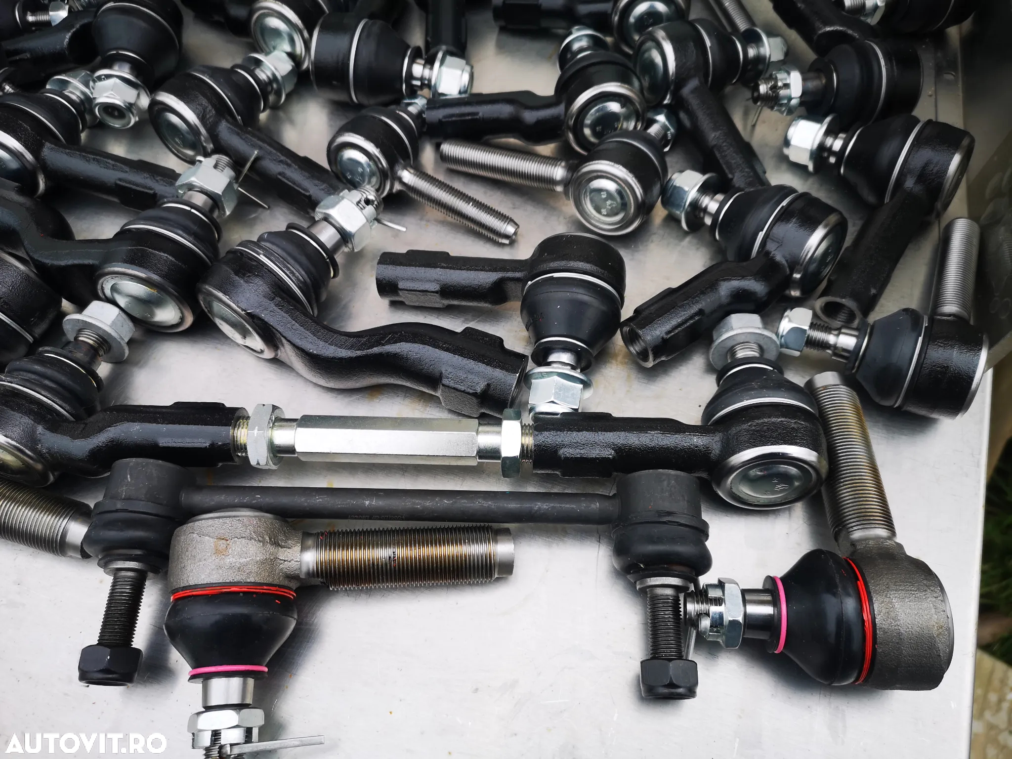 Kit suspensie directie Renault Maxity Nissan Cabstar 25YD ZD30 cap bara, pivoti, bielete directie-antiruliu bucsa silent bara stabilizatoare - 17
