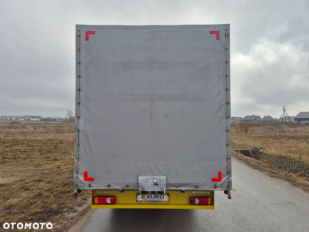 Renault MASTER 2.3 DCI 131KM MAX PLANDEKA 10 PALET PODNOSZONY DACH KAMERA SALON PL 2018R - 12