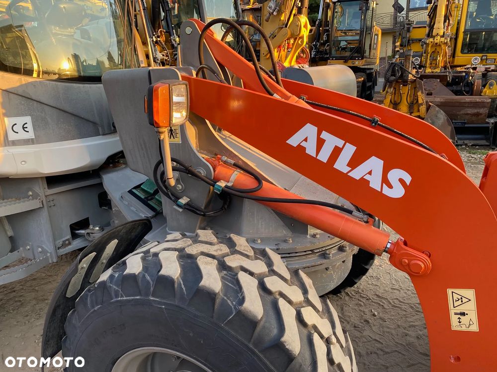 Atlas AR75S, 2014 ROK, WIEŻA OBROTOWA, ŁYŻKA OTWIERANA + WIDŁY, z NIEMIEC, - 18