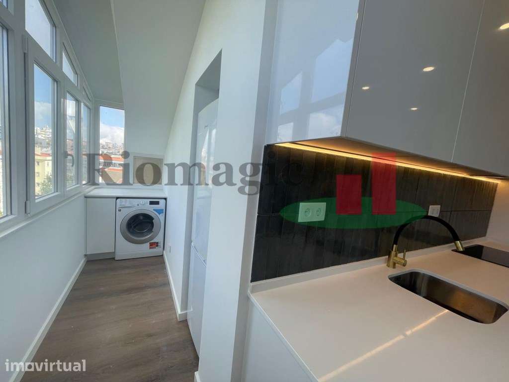 Apartamento T2 Totalmente Remodelado - Amadora - Grande imagem: 5/22