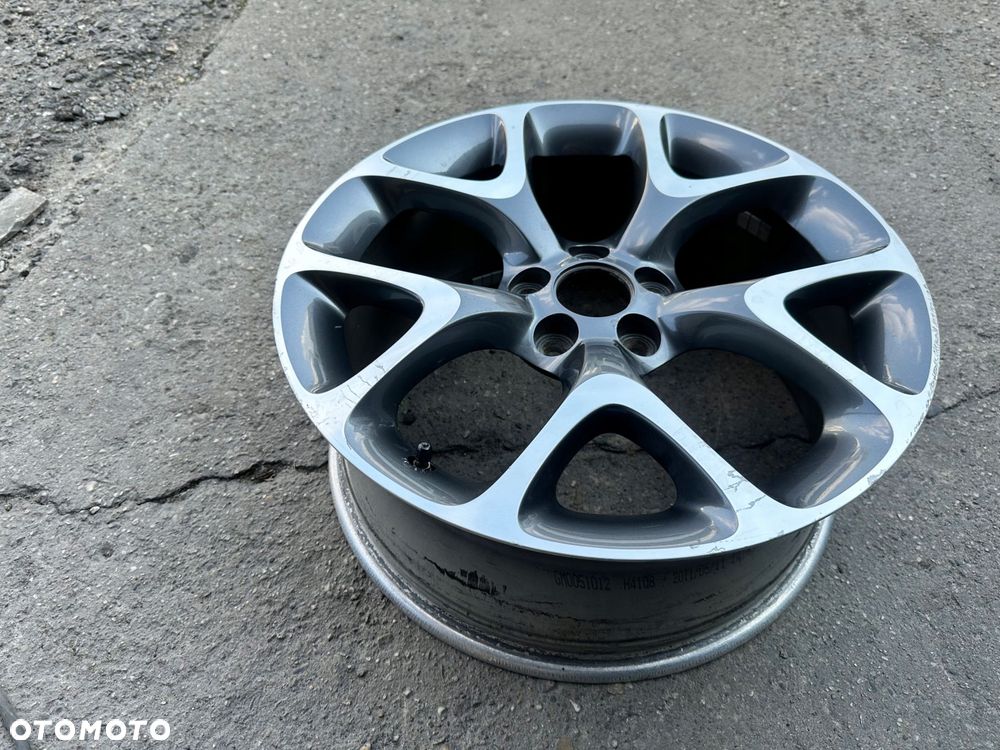 felga aluminiowa opel 7.5" x 18" 5x110 et 47 - 2