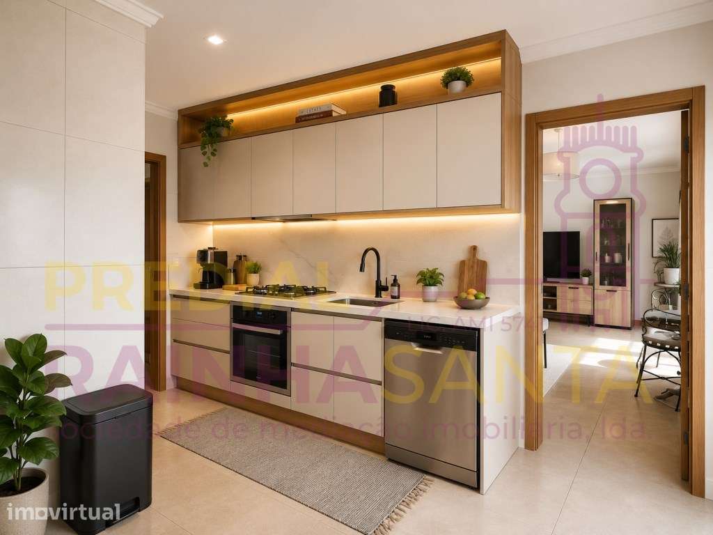 Apartamento T2 c/ sótão dividido e garagem. Entradas independentes-... - Grande imagem: 4/20