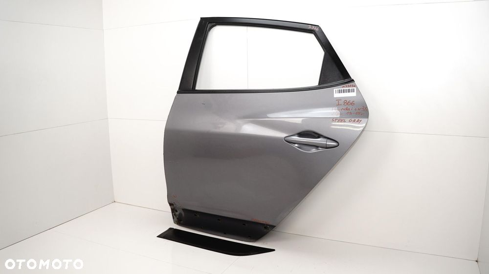 DRZWI LEWY TYŁ TYLNE HYUNDAI IX35 LIFT 13-15R STEEL GRAY - 3