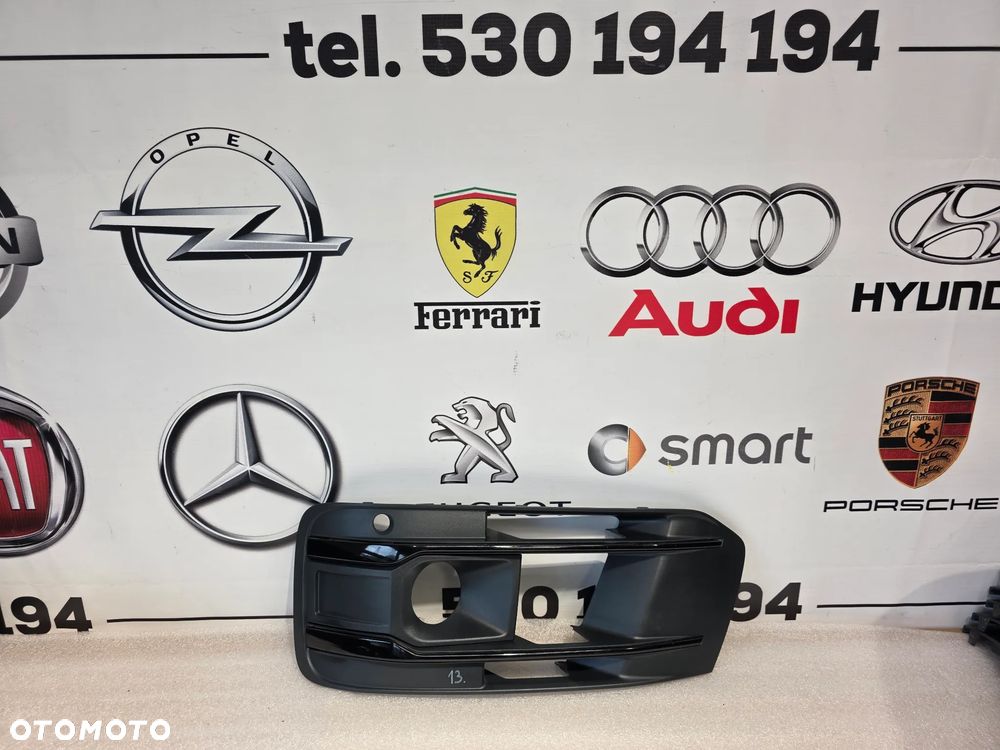AUDI Q7 4M0 II 14- LEWA KRATKA BOCZNA ZDERZAKA PRZEDNIEGO PRZÓD NR 4M0807681S NR AUKCJI KB13 - 1