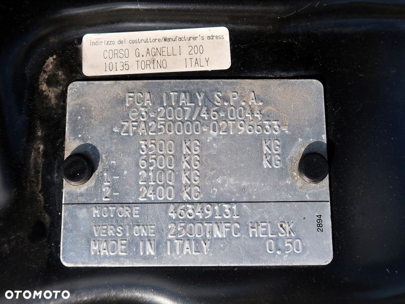Fiat 2022 DUCATO L4H2 MAXI BRYGADOWY, 7osób Salon Polska, 1 właściciel. Drzwi 270stopni, Kamera, NOWY MODEL - 29