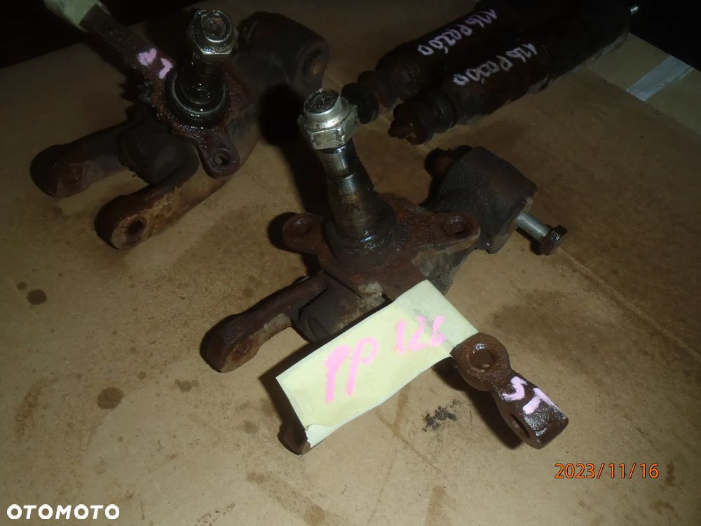 piasta zwrotnica wspornik bęben czop tarcza kotwiczna osłona stary typ z kalamitka fiat 126p maluch - 22