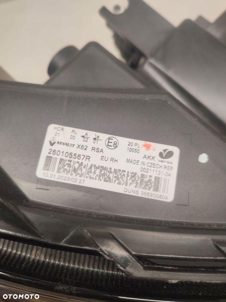 renault master iv lampa zw z led prawy przód 260105567r - 8