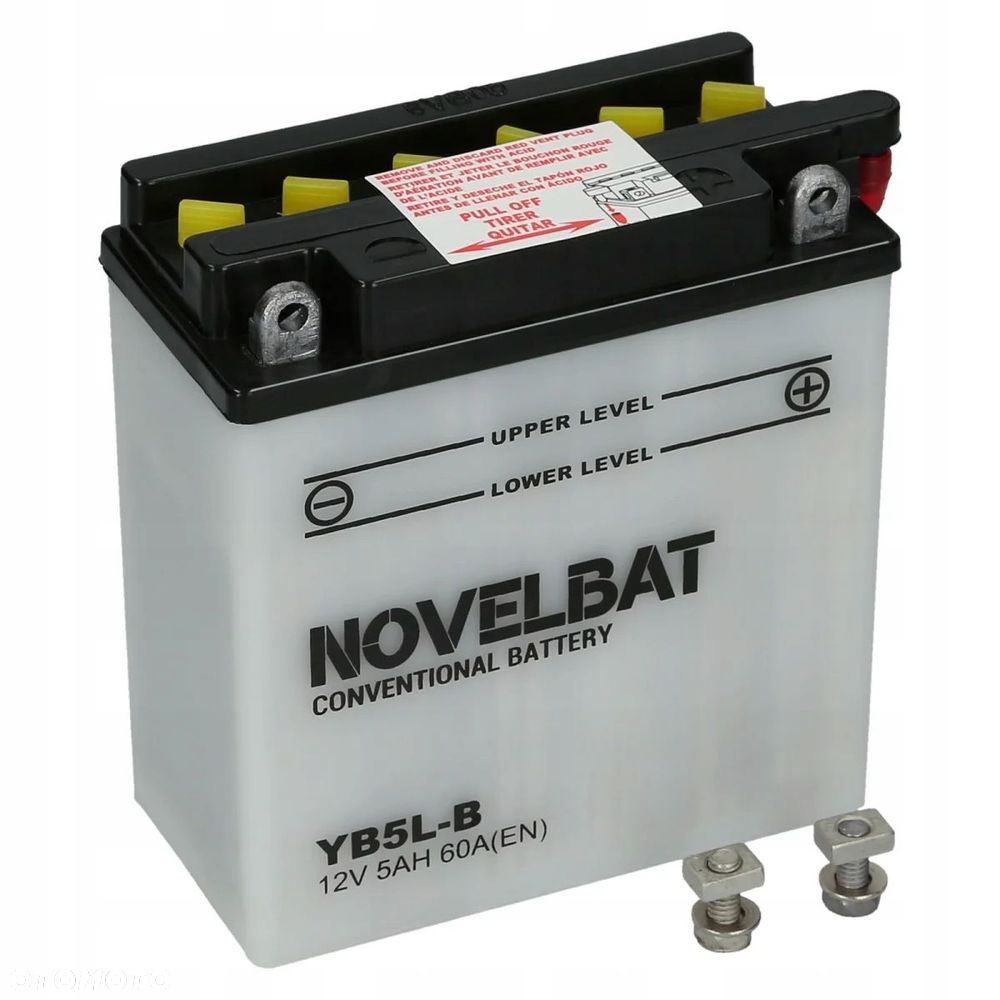 Akumulator Novelbat YB5L-B 12V 5Ah 60A 12061130 P - 1