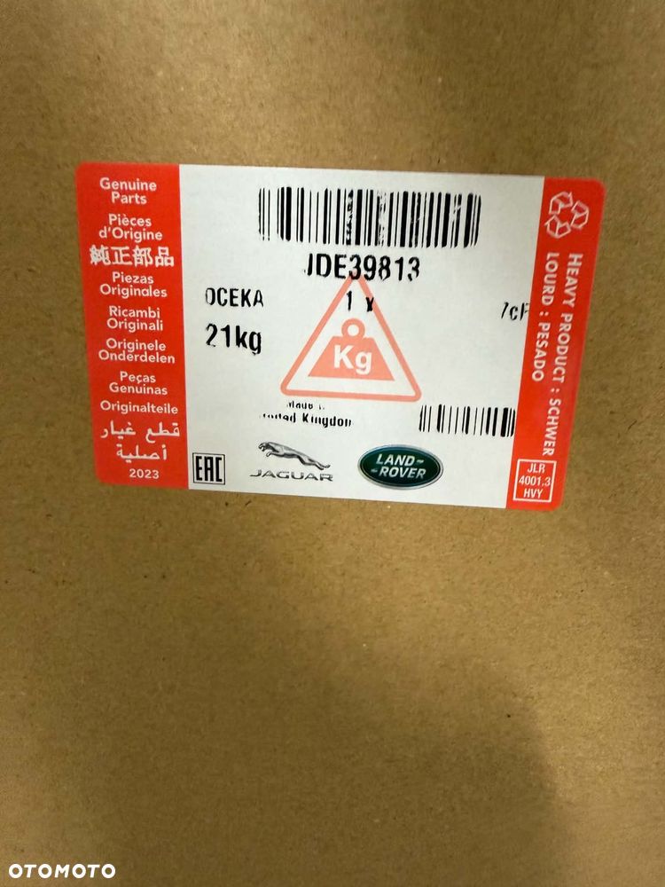 JAGUAR XF XE F-PACE LAND ROVER DISCOVERY L462 DEFENDER L663 2.0 DIESEL AJ200 200KM TURBO TURBINA TURBOSPRĘŻARKA DOLNA NOWA ORYGINALNA G4D3-6K682-BF LR104440 JDE39818 - 6