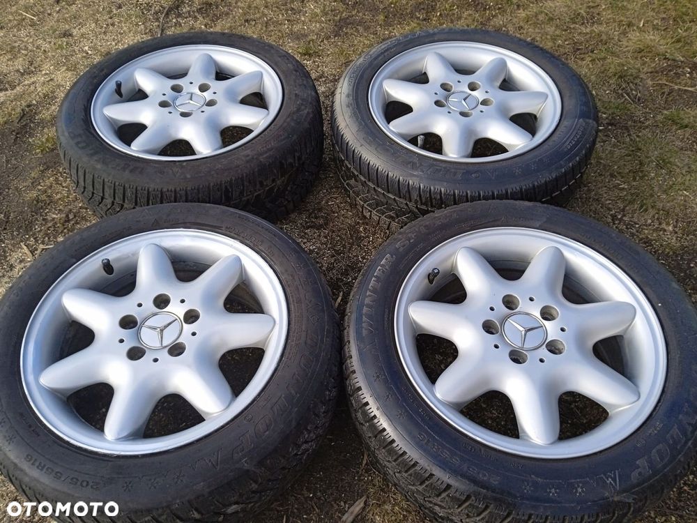 felgi aluminiowe 5x112 Mercedes E-klasa W210 W202 2034010302 - 2
