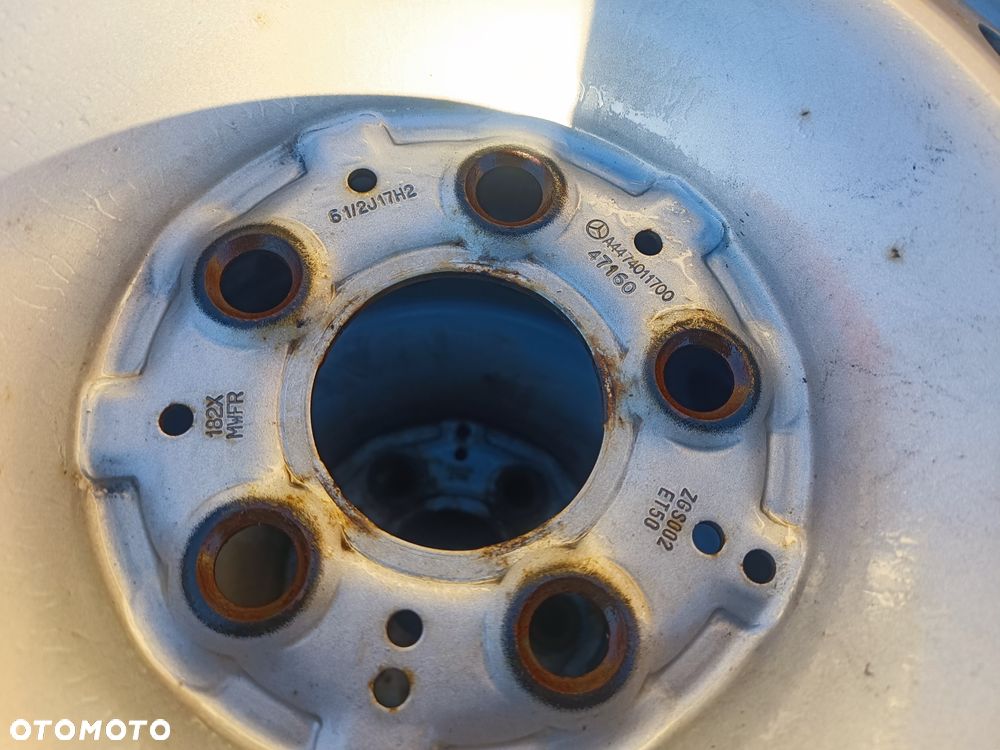 5x112 Felgi Stalowe Stal 17 C 17C MARCO POLO Koła zimowe Zima MERCEDES VITO V KLASA W447 Oryginał ALU-RAD Legnica TPMS - 3