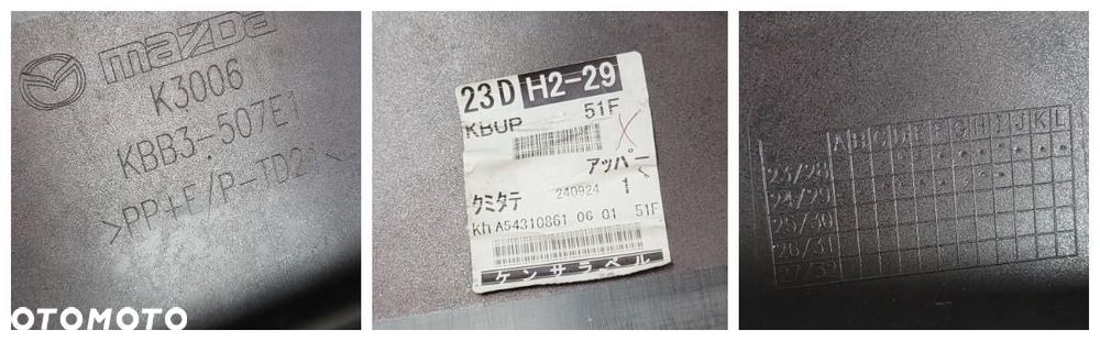 GRILL STELAŻ DASZEK MAZDA CX-90 2023- KR9P-50711 - 14