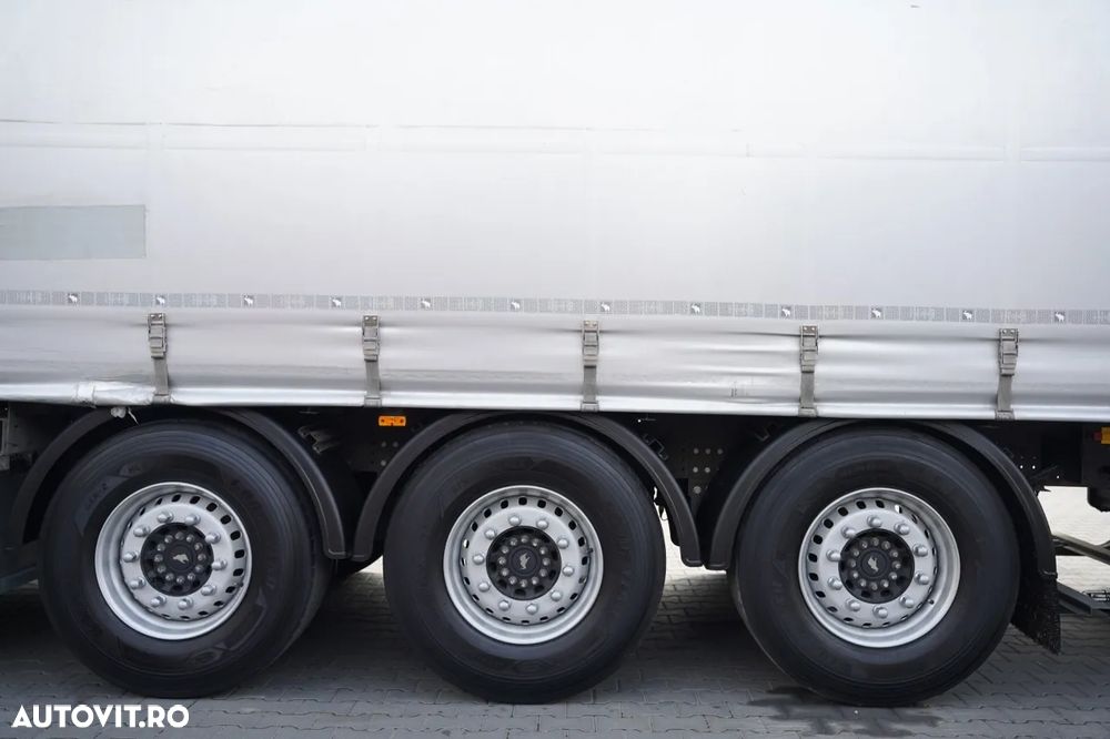 Schmitz Cargobull CORTINĂ / STANDARD / COȘ PENTRU PALEȚI / AXĂ RIDICATĂ / - 25