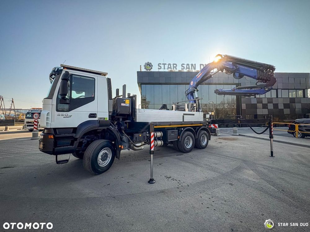 Iveco Iveco TRAKKER 450  6x6 PM 44 FLY JIB Żuraw Kosz - 3