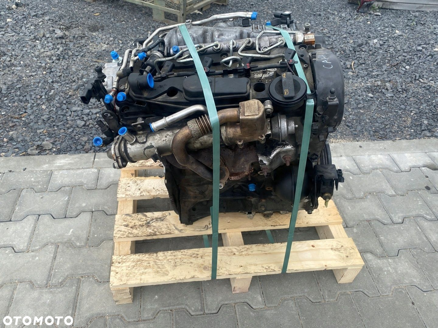 AUDI A4 A5 A6 Q5 2.0 TDI SILNIK KOMPLETNY CAHA - 2