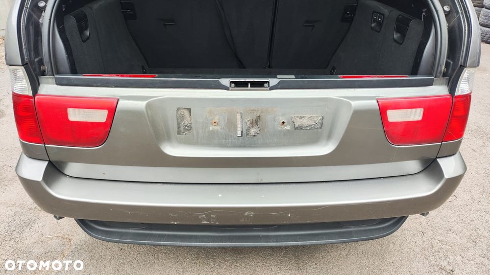 KLAPA BURTA LAMPA LEWY PRAWY TYŁ STERLINGGRAU METALLIC 472/7 ZAMEK SILNICZEK WYCIERACZKI TYŁ BLENDA LISTWA KLAMKA SZYBA WYKŁADZINA PODŁOGA TAPICERKA BAGAŻNIKA BMW X5 E53 LCI LIFT - 10