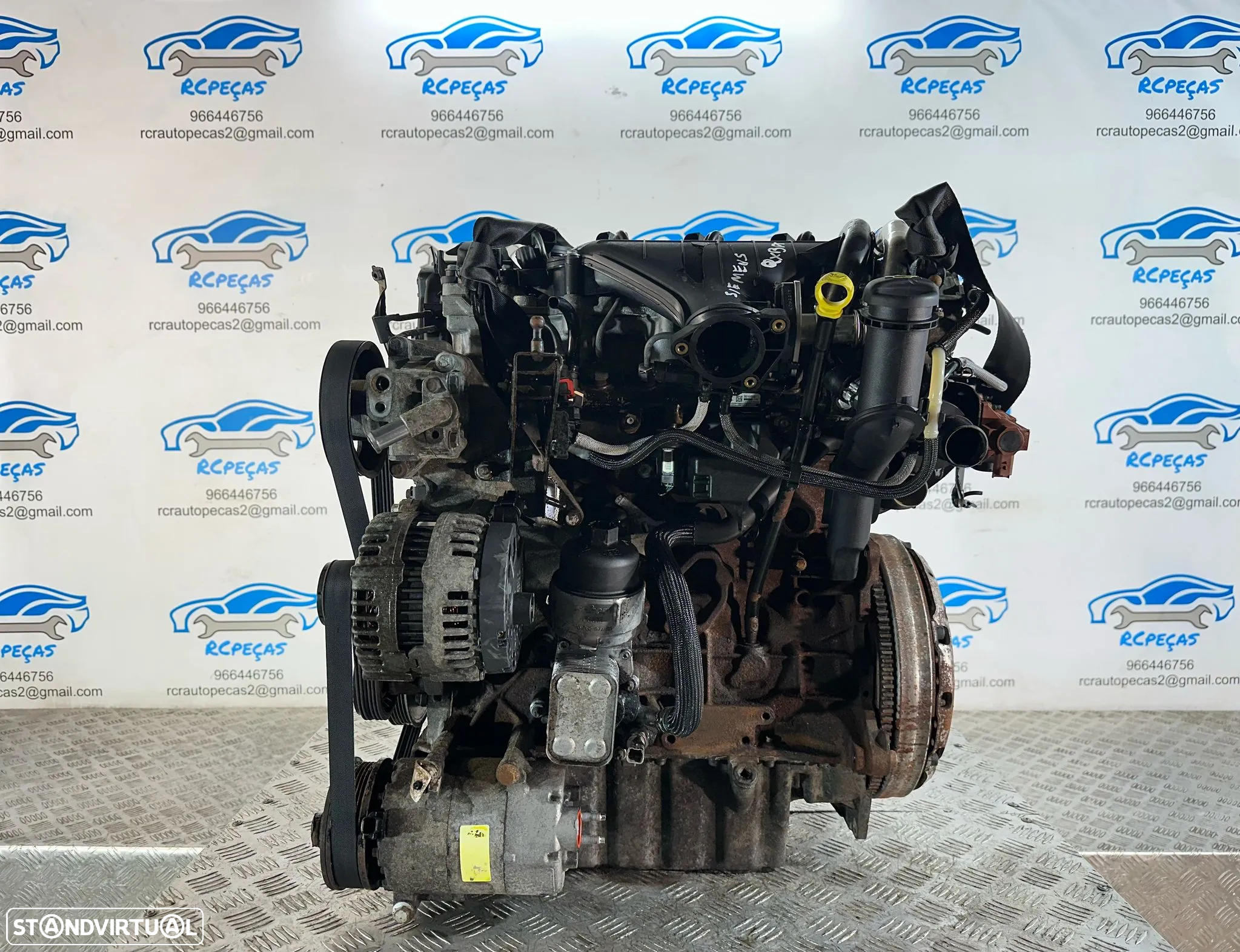 .Motor Completo QXBA Ford 2.0 TDCi 140cv 16v Duratorq D4204T PSA Peugeot Citroen Volvo Siemens Continental - 4
