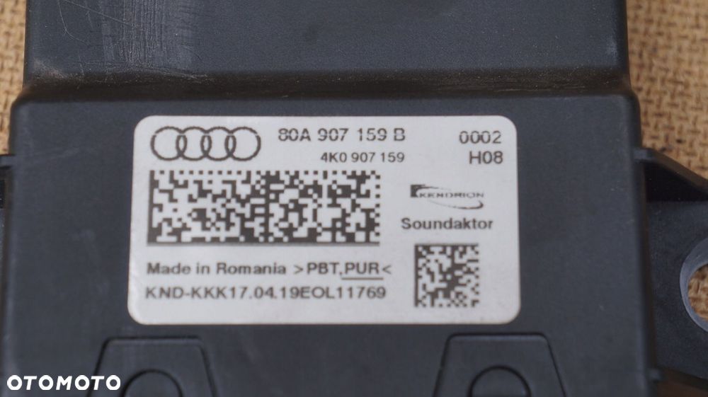 AUDI Q5 MODUŁ STEROWNIK DŹWIĘKU 80A907159B - 2