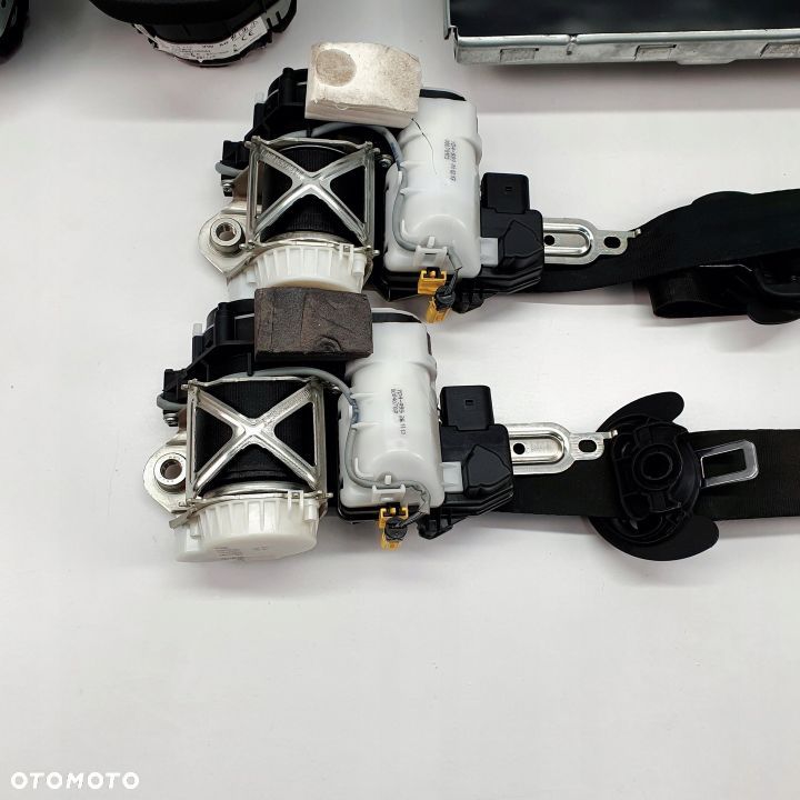 VW GOLF VII 7 DESKA ROZDZIELCZA KONSOLA KOKPIT PULPIT PODUSZKI AIRBAG AIR BAG PASY KIT SET - 8