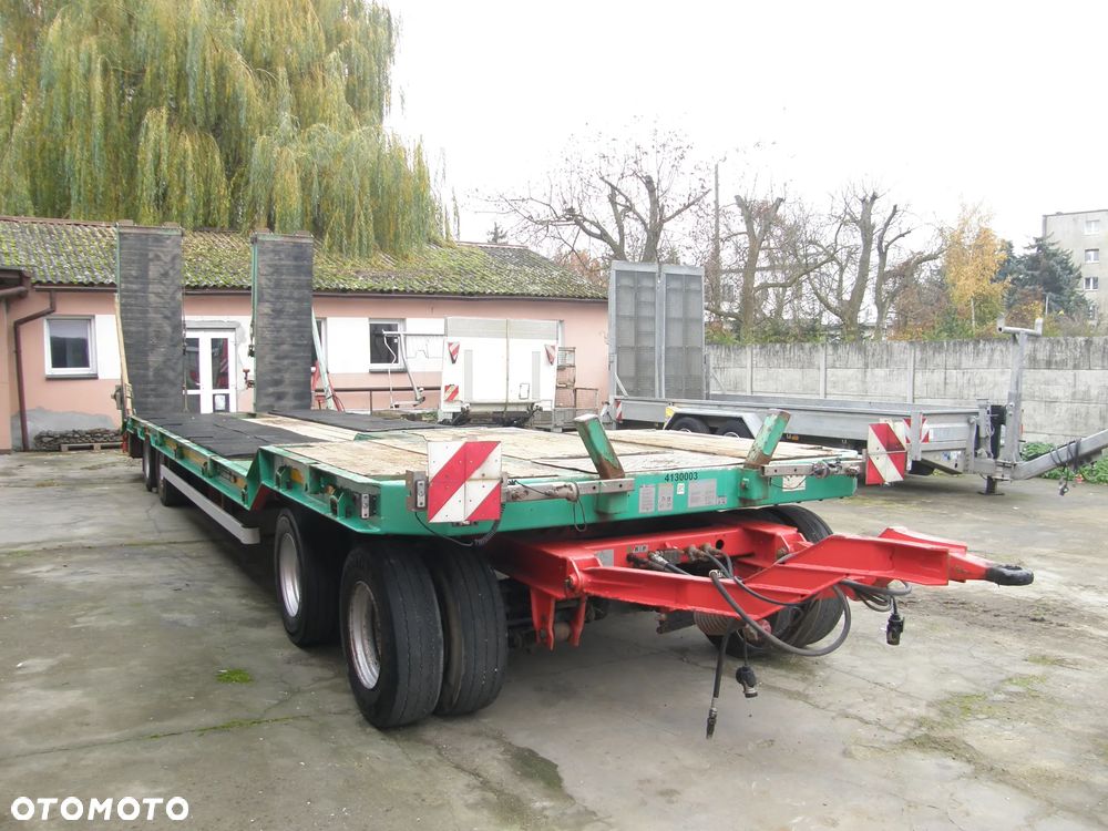 Goldhofer TU4 2010 długa 4 osiowa przyczepa niskopodwoziowa z Niemiec - 8