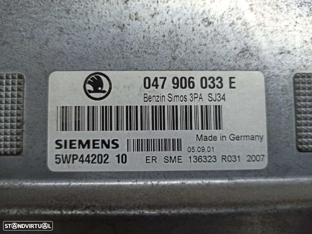 CENTRALINA DO MOTOR UCE SKODA FABIA (6Y2/6Y3) CLASSIC - 3