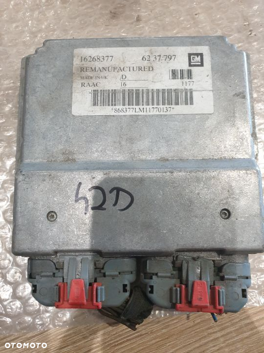 16268377 Sterownik Silnika do pojazdu marki: Opel Astra II