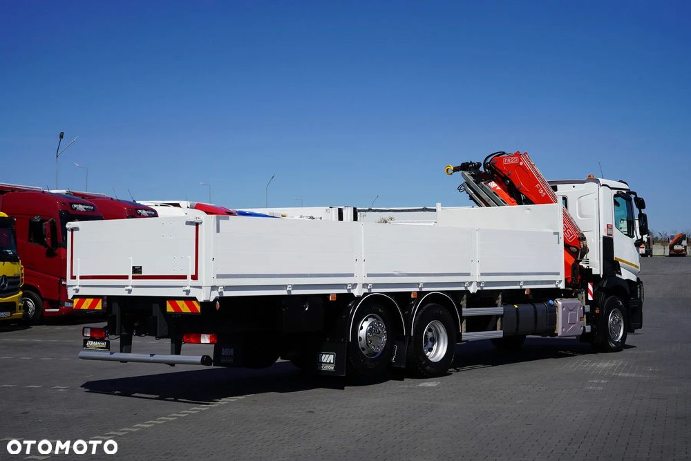 Renault C 430 / 6 X 2 / E 6 / SKRZYNIOWY + HDS / FASSI F 195 / ROTATOR / PILOT / DŁ. 8,05 M - 7