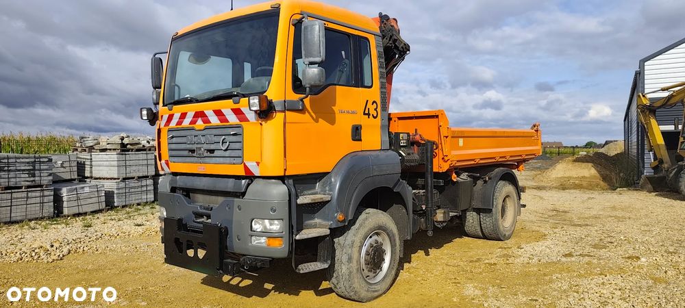 MAN TGA 18.360 Kipper Wywroteka 4x4 akcja zima specjany z Niemiec - 6