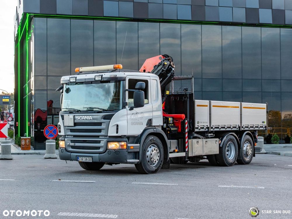 Scania P320 6x2 PALFINGER PK 20002 HDS Żuraw Wywrotka - 8