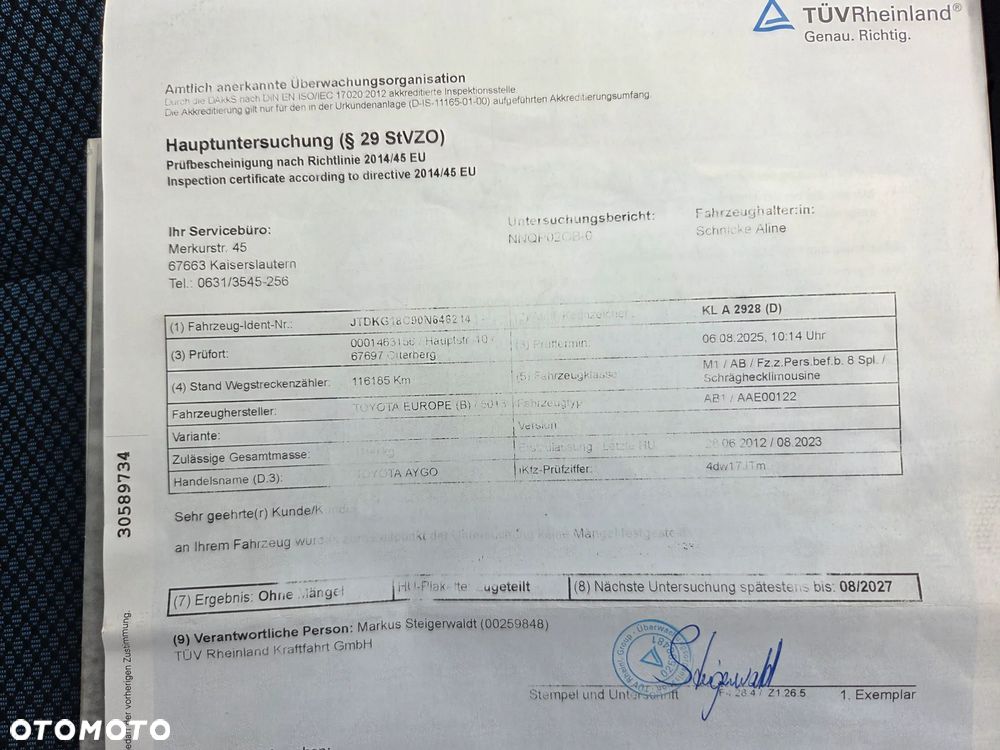 Toyota Aygo Multi Mode CoolBlue - 36