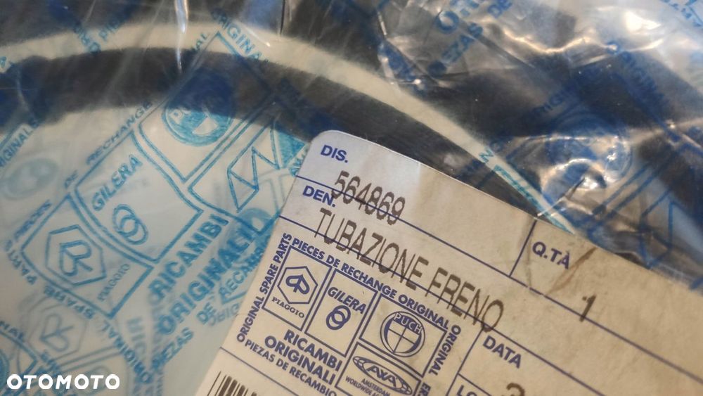 E PRZEWÓD HAMULCA TYŁ PIAGGIO VESPA APRILIA 564869 - 2