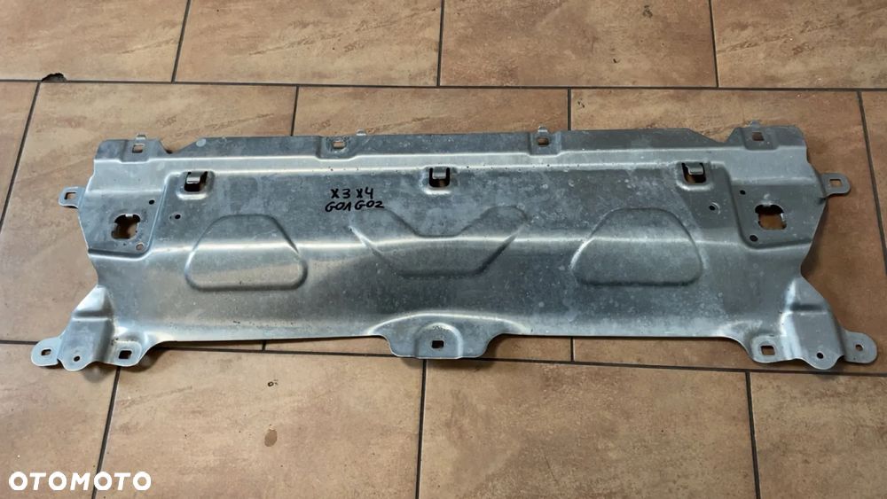 BMW X3 X4 G01 G02 PAS PRZEDNI GÓRNY POKRYWA OSŁONA NAKŁADKA GÓRNA PASA 7400110 - 1