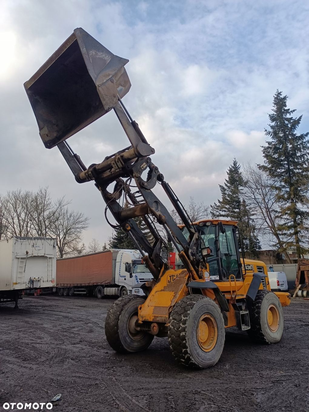 ŁADOWARKA KOŁOWA PRZEGUBOWA JCB 436 HT 2007 Łyżka Wysokiego Wysypu - 1
