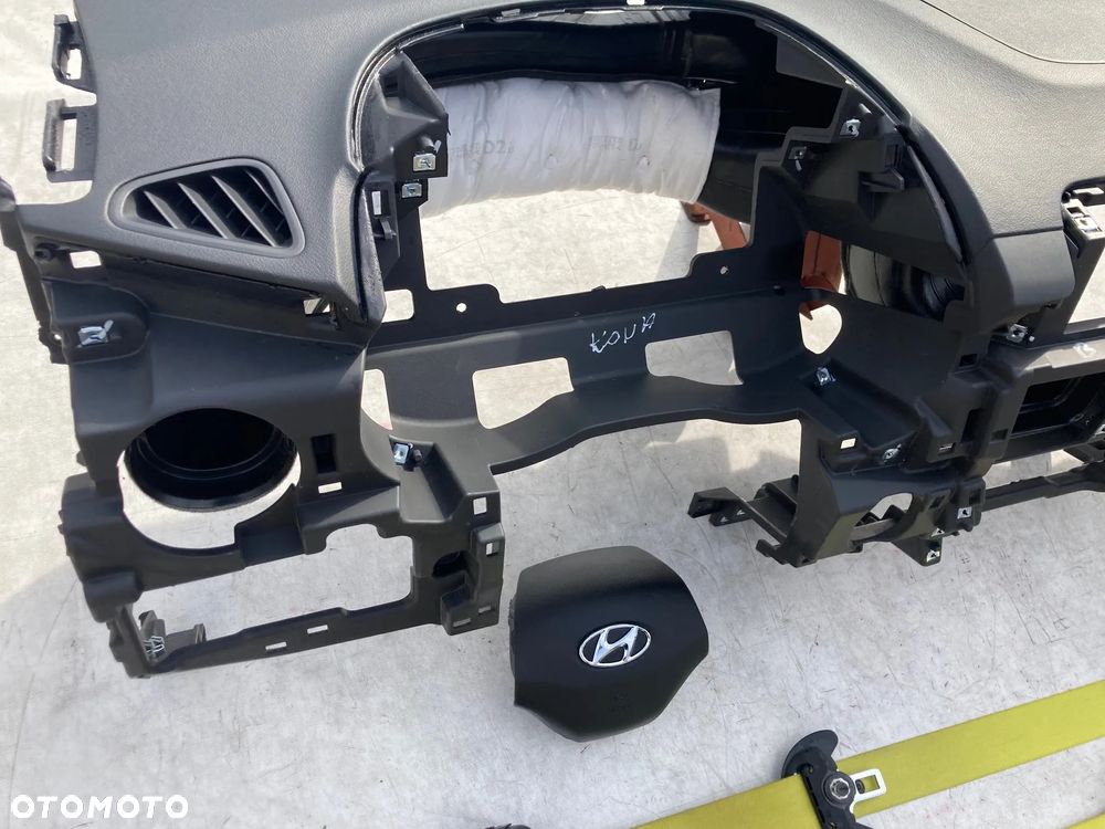 HYUNDAI KONA DESKA KONSOLA KOKPIT PULPIT PÓŁKA PARAPET AIR BAG SRS PODUSZKI POWIETRZNE KIEROWCY PASAŻERA AIRBAG Okazja Sprawdź Raz2 !!! - 6