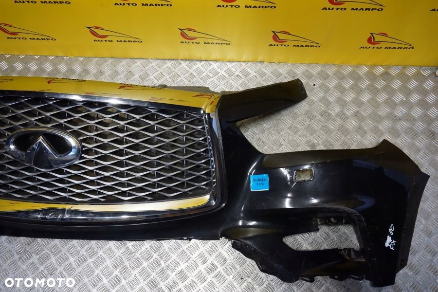 INFINITI QX80 2018 2019 2020 Zderzak Przód Przedni Atrapa Grill USA - 6
