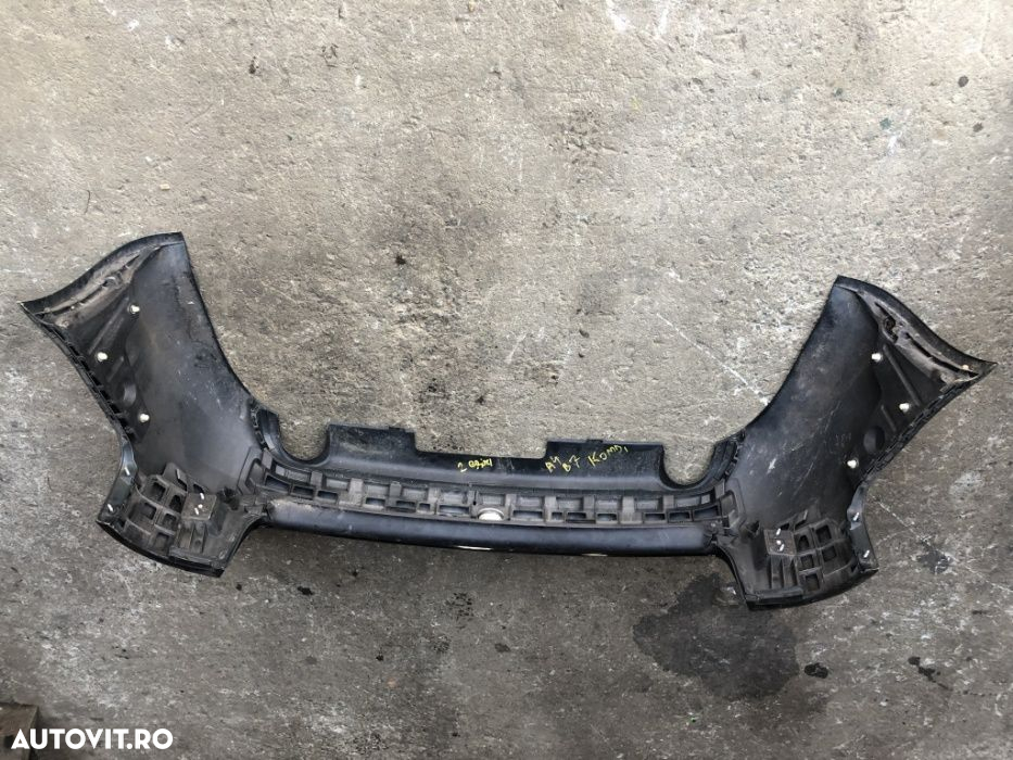 Bara spate Audi A4 B7 2004-2008 model Combi cu senzori parcare, evacuare dubla - 2