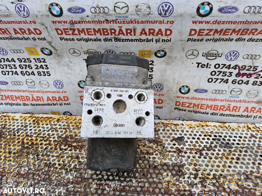 Modul ABS Audi a6 c5 cod 8e0614111h unitate abs ecu calculator abs - 2